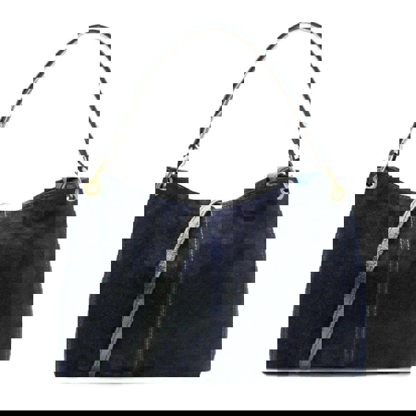 Kitise Genuine Italian Suede Leather Stylish Small Shoulder Bag With Detachable Strap