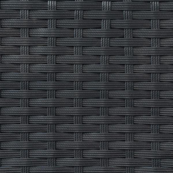 Jardi Rattan Corner Set With Composite Table – Black