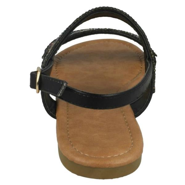 Anne Michelle Ladies Anne Michelle Double Strap Mule Sandals