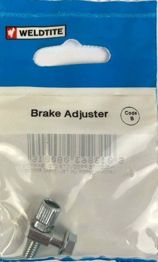 Weldtite Bike Bits Brake Adjuster Silver 154770255916