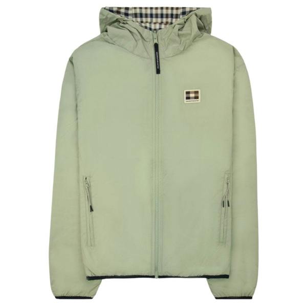 Aquascutum Active RLG BADGE REVERSIBLE SAILOR AA_B006_JK017 34 Salvia (Light Green) Jacket Mens XXXL