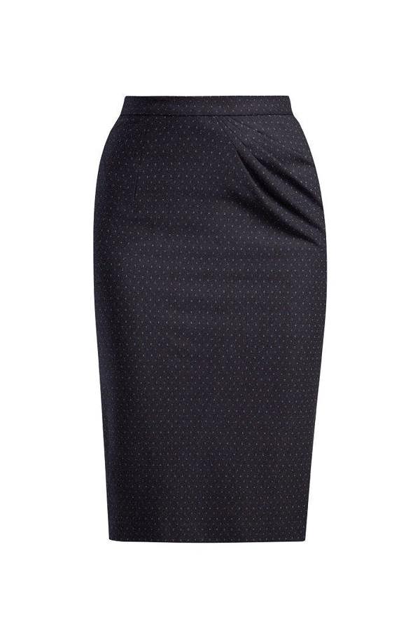 Rumour London Hampstead jacquard jersey tailored pencil skirt