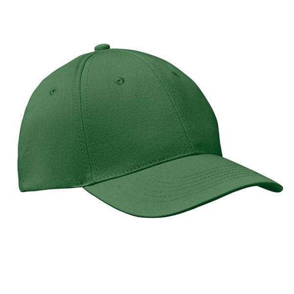 MidOcean Basie 6 Panel Baseball Cap - Dark Green - 