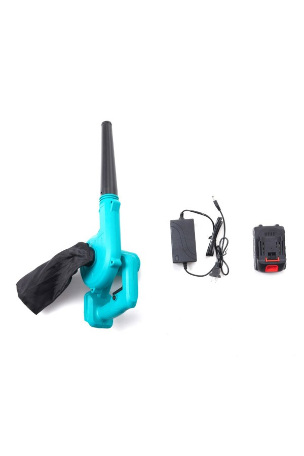 Living and Home 21V Cordless Handheld Leaf Blower and Vacuum with Battery and Charger