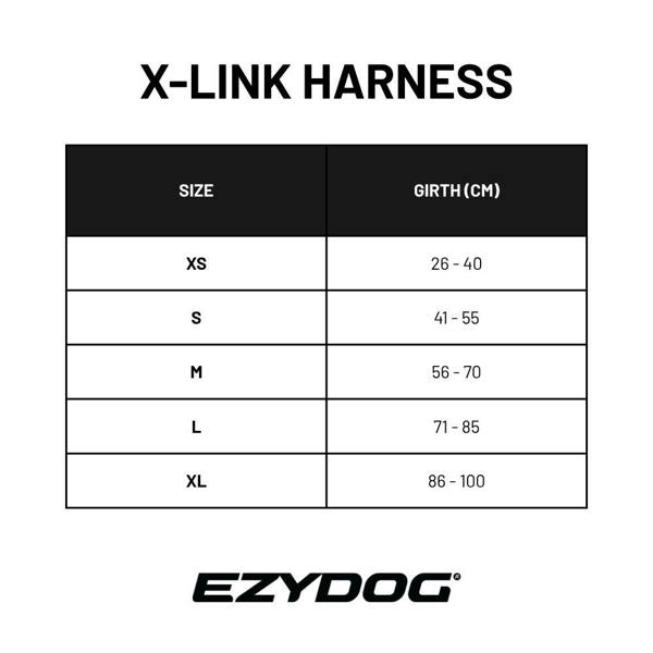EzyDog X-Link Dog Harness in Green