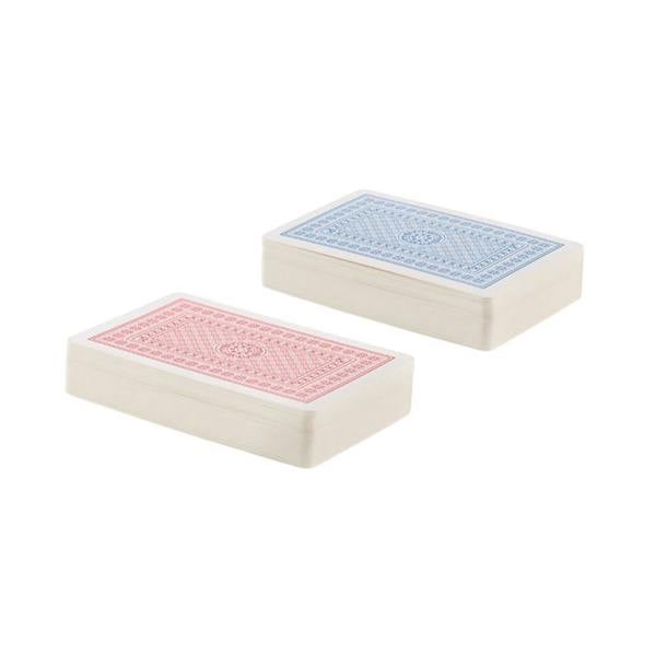 MidOcean Classic Playing Card Deck Set (Pack of 2) - Red/Blue - 