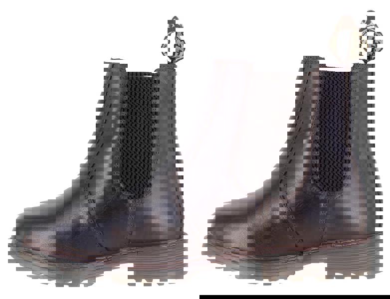 Catesby Mens Smart Casual Leather Dealer Chelsea Pull On Boots