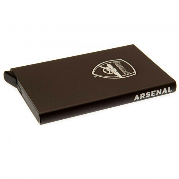 Arsenal FC Aluminium Card Holder - Black