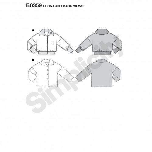 Burda Sewing Pattern 6359 Jackets and Coats For Women, 10 to 20  - Intermediate