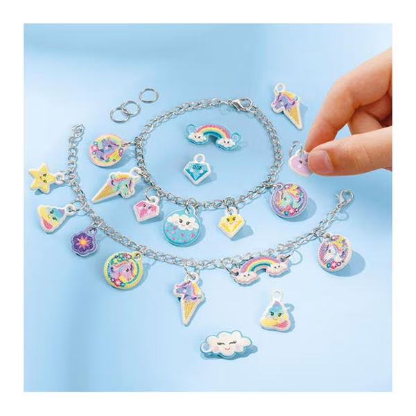 Totum Unicorn Puffy Charm Bracelets