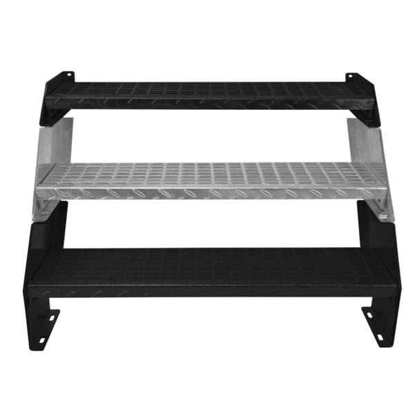 Monstershop Additional Galvanised Steel Steps - 900mm Wide