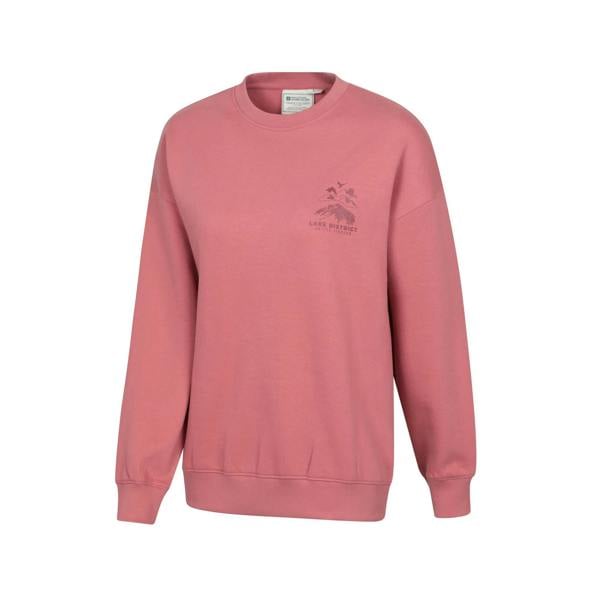 Mountain Warehouse Womens/Ladies Scotland Graphic Sweatshirt - Pink - 