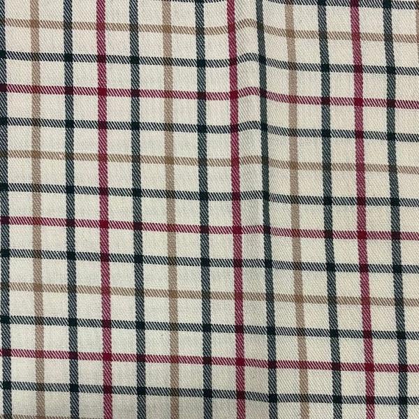 Bonart Lynton check shirt with a chest pocket and longer length