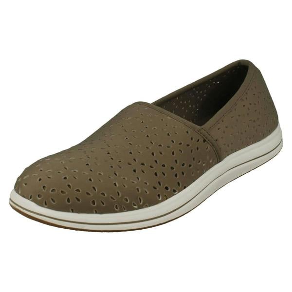 Clarks Ladies Clarks Lightweight Cloudstepper Loafer Style Shoes Brinkley Emily