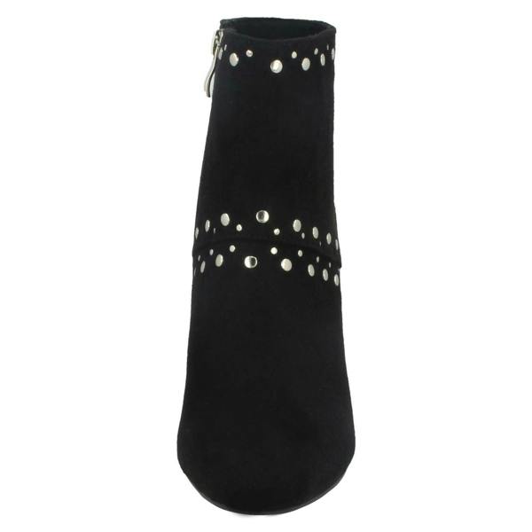Anne Michelle Ladies Anne Michelle Studded Trim Ankle Boots