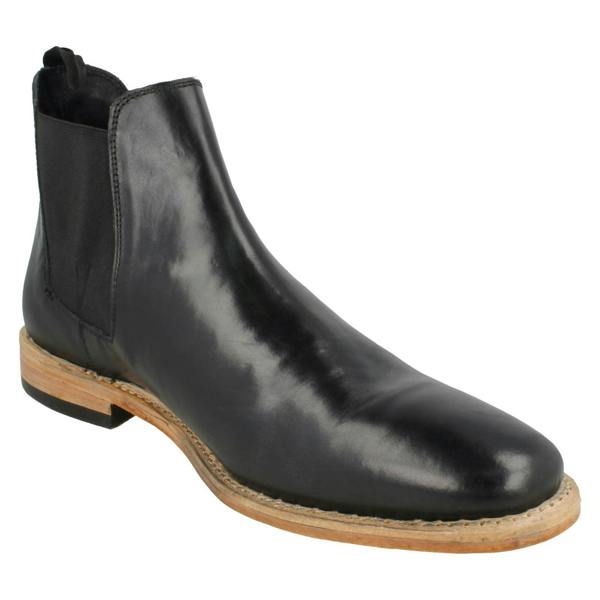 Harrykson Mens Harrykson Slip On Smart Ankle Boots 4403