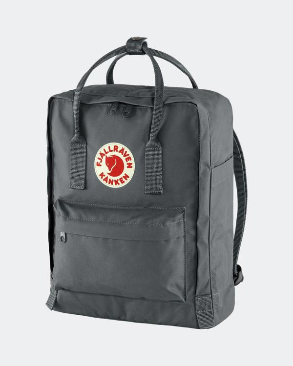 Fjallraven Kanken Classic Unisex Backpack - Super Grey 046 - CHO - Designer Unisex Bags