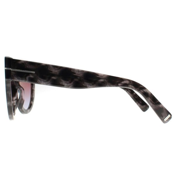 Tom Ford Sunglasses Lucilla FT1063 56Z Havana Marble Violet Gradient