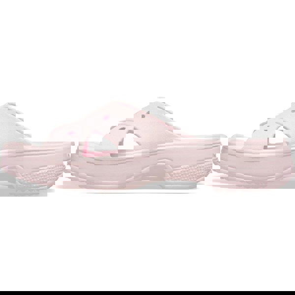 Crocs Classic Cross Strap Thermoplastic Women's Pink Milk Sandals