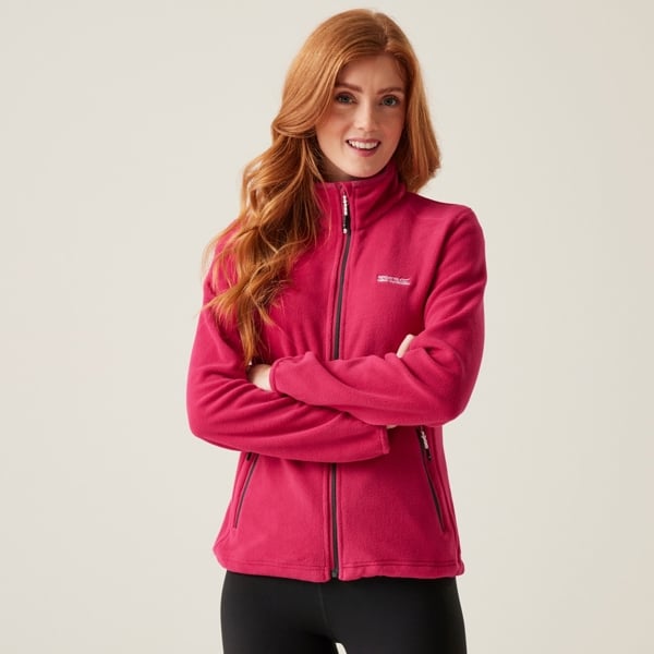 Regatta Women's Floreo IV Full Zip Fleece Jacket - Deep Pink