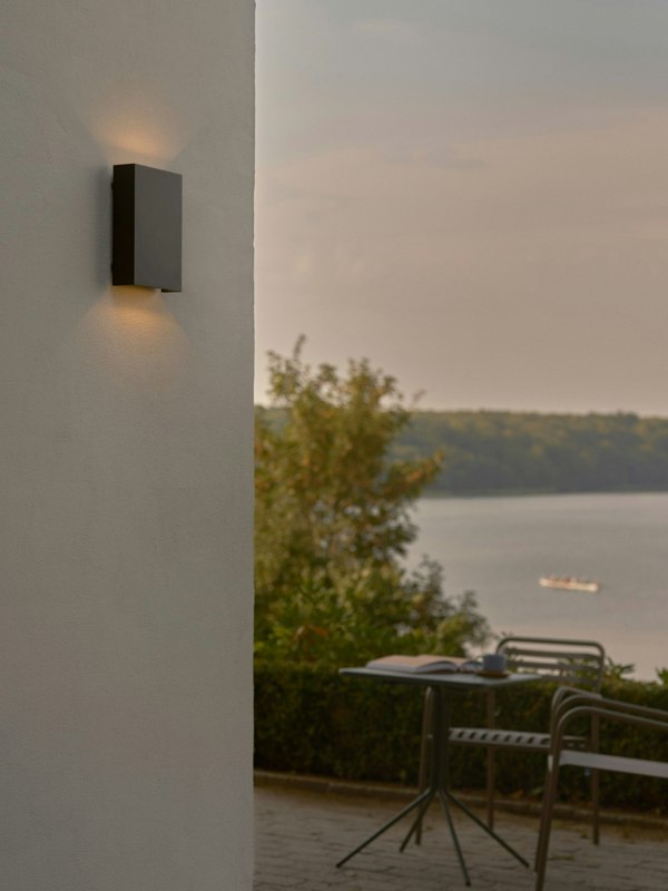 Nordlux Fold 15 | Wall light | Seaside black