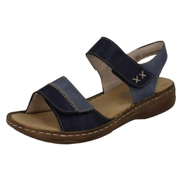 Rieker Ladies Rieker Antistress Colour Panel Sandals V2860