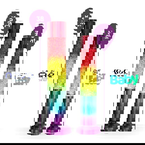 Nova Baby Rainbow Glitter Lamp