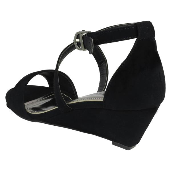 Anne Michelle Ladies Anne Michelle Wedge Sandal