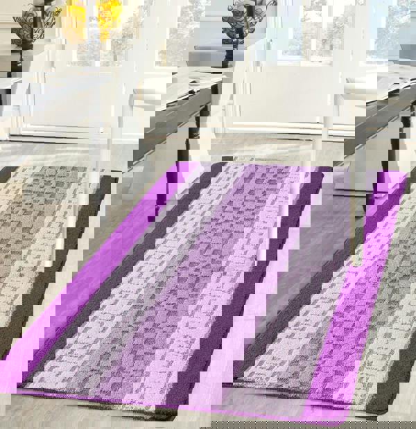 Smart Living Gel Back Mat - Purple/Lilac