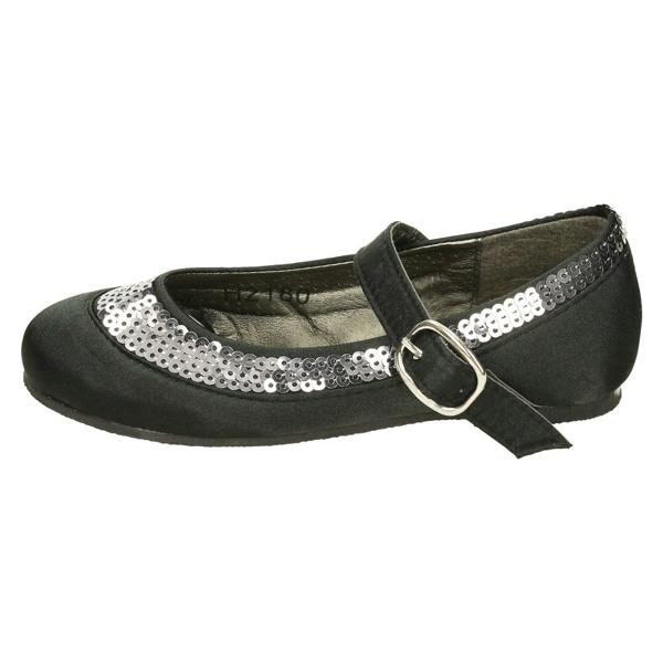 Spot On Girls Spot On Flat Ballerina Sequin Detail