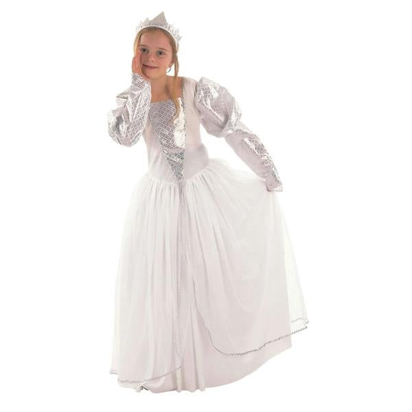Bristol Novelty Childrens/Girls Princess Costume - Pink/Silver - 