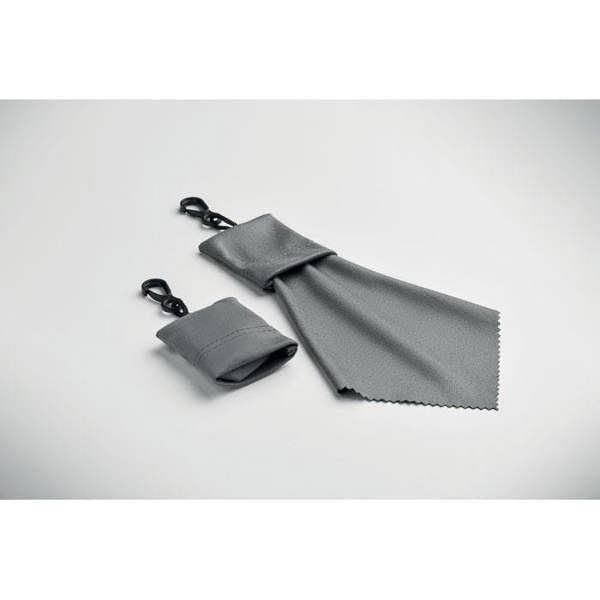 MidOcean Clear RPET Cleaning Cloth - Grey - 