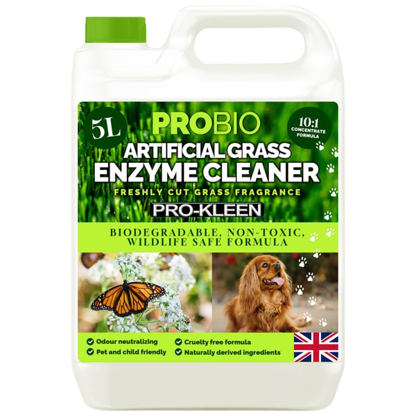 ProKleen Pro-Kleen ProBio Artificial Grass Cleaner Probiotic Based Deodoriser Odour Eliminator Floral 5L