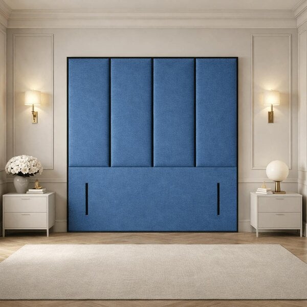 Great British Beds Emma headboard with Contrast Border