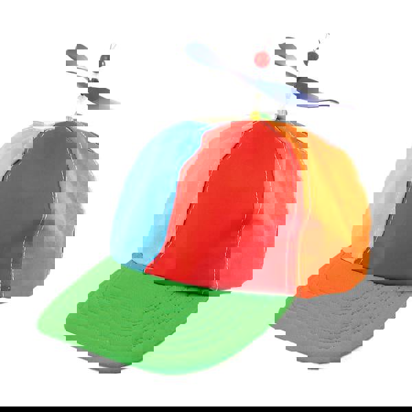 Bristol Novelty Unisex Helicopter Clown Hat - Multicoloured - 