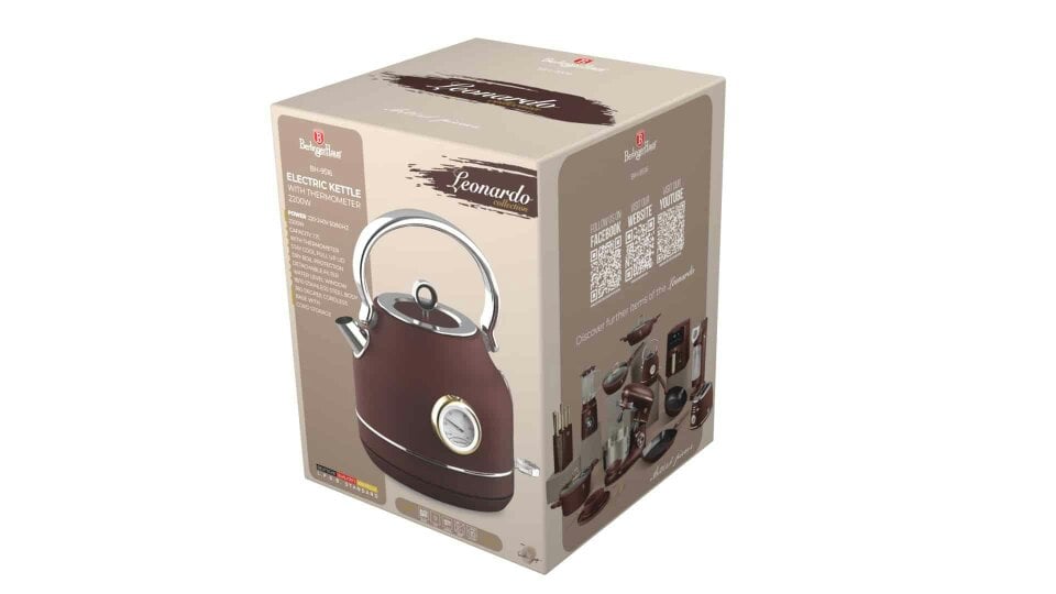 Berlinger Haus Electric Kettle Bordeaux Berlinger Haus BH9516