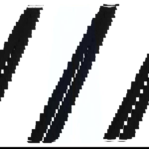 Boss Womens/Ladies Tikela High Waist Relaxed Fit Trousers - Dark Blue - 