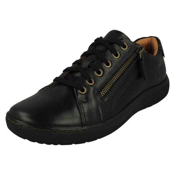 Clarks Ladies Clarks Casual Lace Up Trainers - Nalle Lace