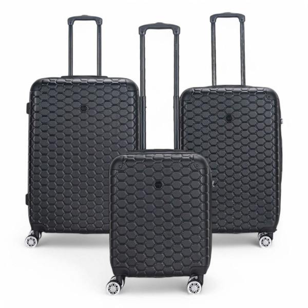 Eagle Luggage Hard Shell ABS 8 Wheel Luggage Travel Cabin Holiday Bags Suitcase Set