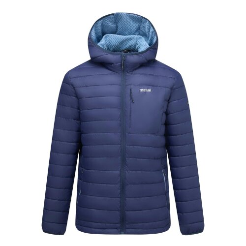 Regatta Mens Lightweight Padded Jacket - Navy/Dusky Blue - 3XL - Navy/Dusky Blue - 100% Mixed