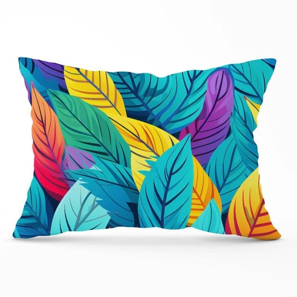 Warren Reed Bright Colourful Leaves Cushions