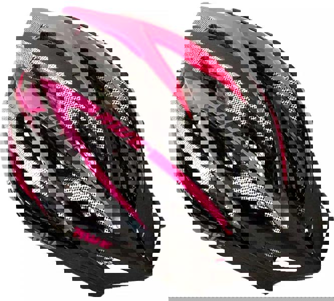 AweAeroLite In Mould Adult Bike Helmet Medium 55-58cm Black/Pink