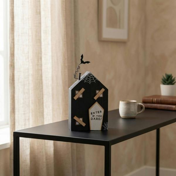 Garden Greatness Enter If You Dare Decorative House Ornament