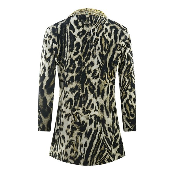 Inoa Siberia 192 Animal Print Jacket - Grey