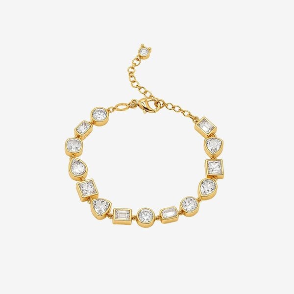 Uchi & Soto Kin Mixed Stone Gold Bracelet
