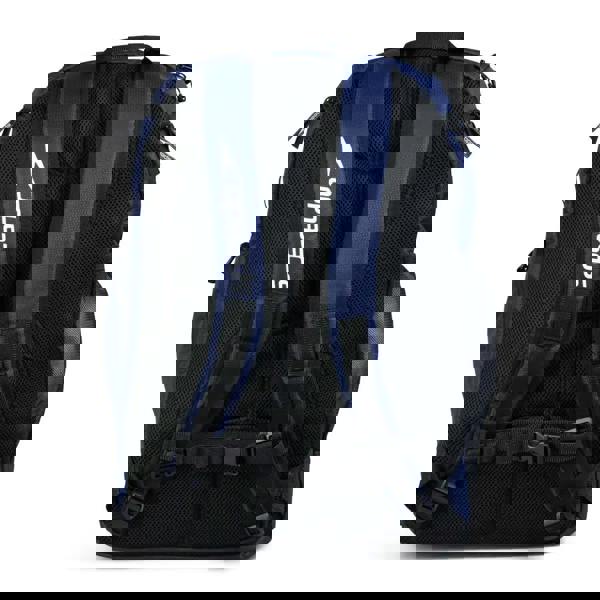 Speedo Teamster 2.0 rucksack 35L: blue black backpack with mesh panels