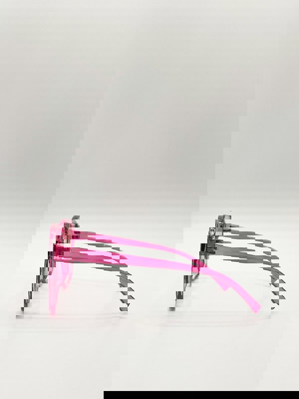 SVNX Ombre lense oversized sunglasses