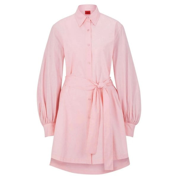 Hugo Womens/Ladies Kaisanna Shirt Dress - Pink