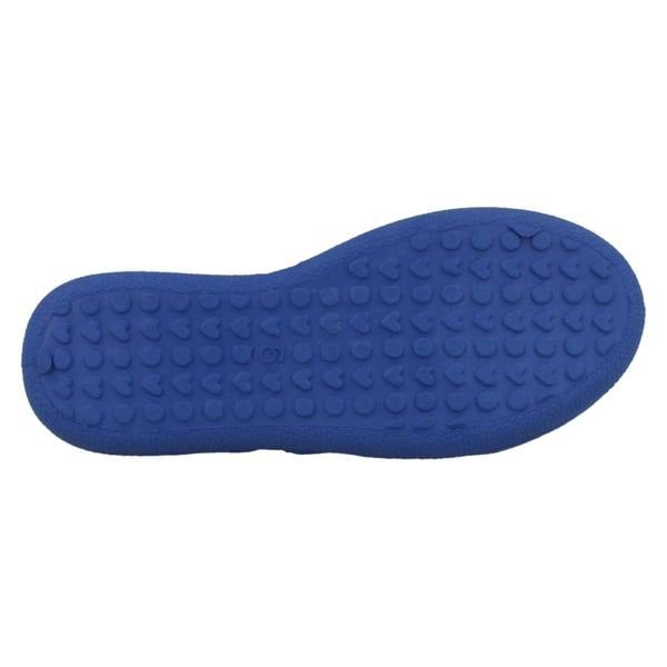 Spot On Infant Girls Spot On Slippers with Butterfly Stitching