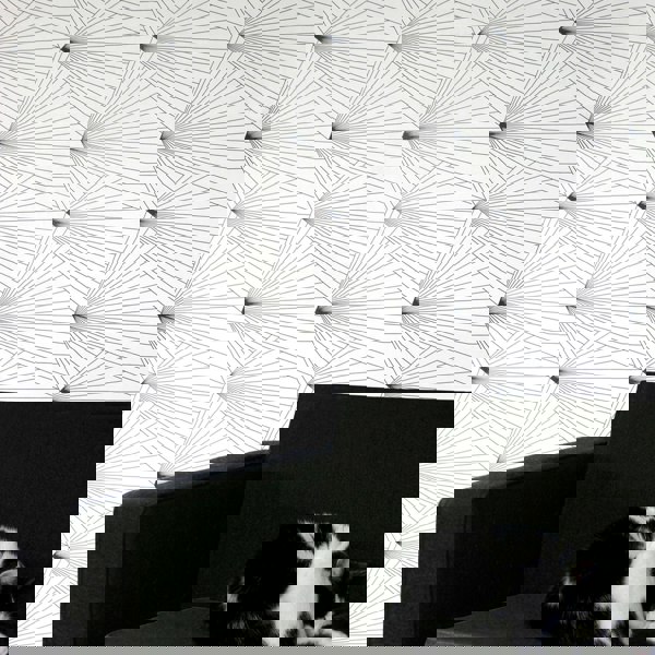 Fan black and white wallpaper